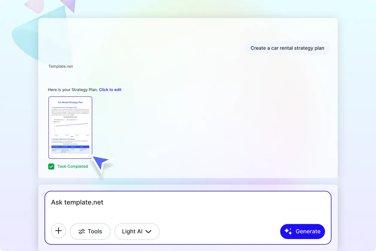 Free AI Strategy Plan Generator, Free Strategy Plan Maker [ No Signup ]
